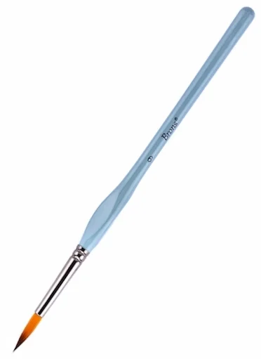 BRONS SULU-AKRİLİK BOYA FIRÇASI 123 SERİSİ ÜÇGEN SAP NO: 9 ASKILI BLS. BR-2035