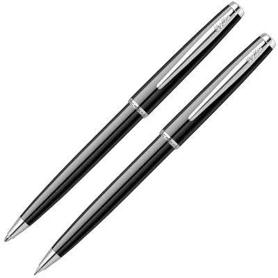 SCRIKSS TÜKENMEZ KALEM + VERSATİL KALEM SET 52 KRİSTAL KUTU SİYAH