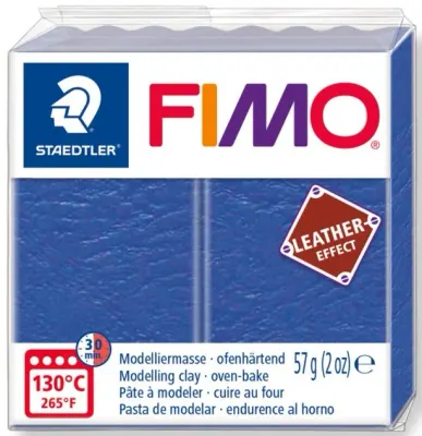 FIMO EFFECT DERİ MODELLEME KİLİ 57 GR IND.MAVİ 8010-309