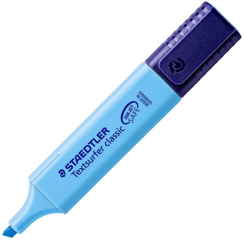 STAEDTLER FOSFORLU KALEM TEXTSURFER CLASSIC MAVİ 364-3