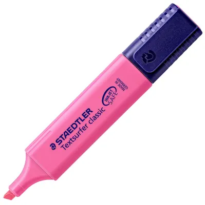 STAEDTLER FOSFORLU KALEM TEXTSURFER CLASSIC PEMBE 364-23