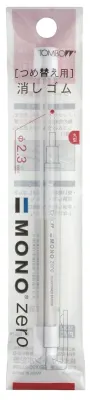 TOMBOW SİLGİ KALEM TİPİ YEDEĞİ MONO ZERO YUVARLAK UÇ 2 Lİ T-ER-KUR