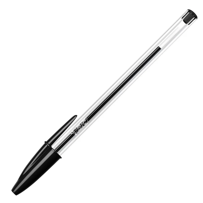 BIC TÜKENMEZ KALEM CRISTAL MEDIUM 50 Lİ SİYAH 847897