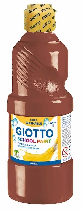 GIOTTO GUAJ BOYA 500 ML KAHVERENGİ 535328
