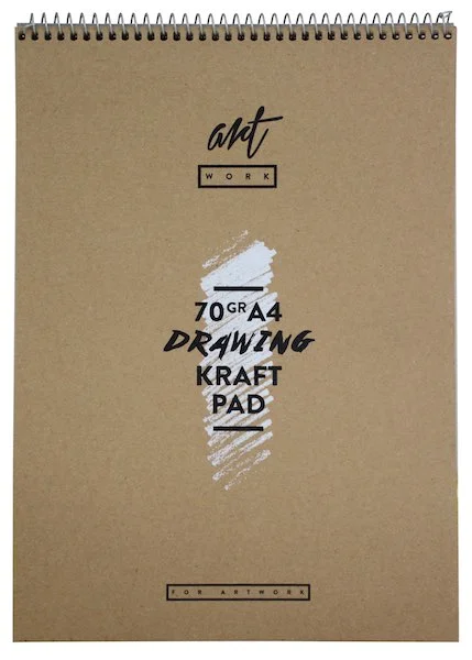 ARTWORK ÇİZİM BLOĞU SPİRALLİ KRAFT A4 70 GR 50 YP 30008088
