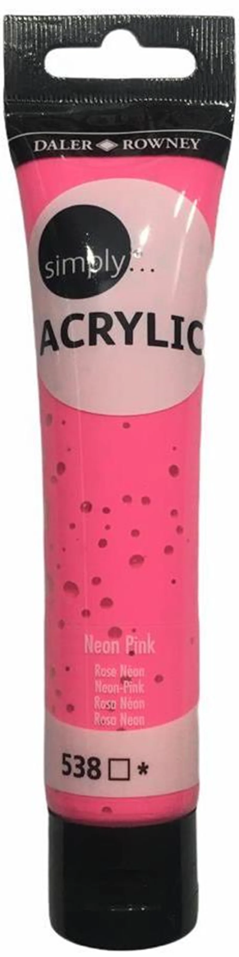 DALER ROWNEY AKRİLİK BOYA SIMPLY SERİSİ 75 ML NEON RED 126975544