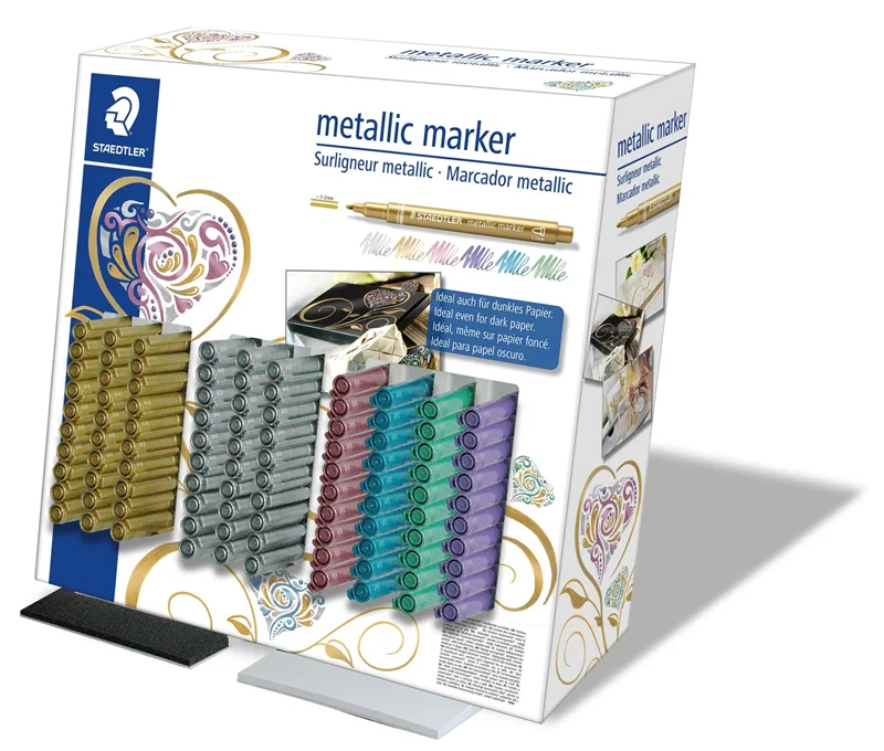 STAEDTLER MARKÖR METALİK 100 LÜ STAND 8323 CA100