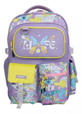 CHIMOLA ART LIFE PURPLE 17" SIRT ÇANTASI (TR96) CHM-CN0012-3