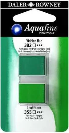 DALER ROWNEY SULU BOYA TABLET H/P SET 14 131017014 VIRIDIAN HUE/LEAF GREEN