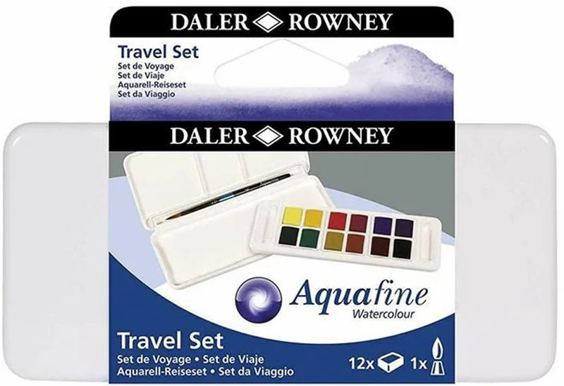 DALER ROWNEY SULU BOYA TABLET H/P SET 19 131017019 NAPLES YELLOW/BURNT UMBER