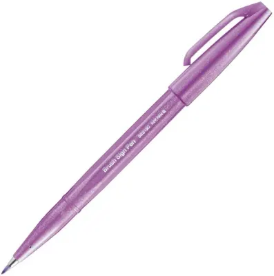 PENTEL İMZA KALEMİ SING PEN BRUSH SES15C PEMBE Y SES15C-P2X