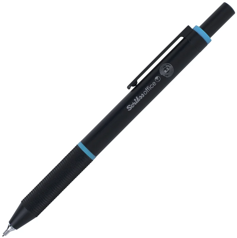 SCRIKSS OFFICE VERSATİL KALEM TWIST 0.5 ŞEFFAF AMBALAJ MAVİ