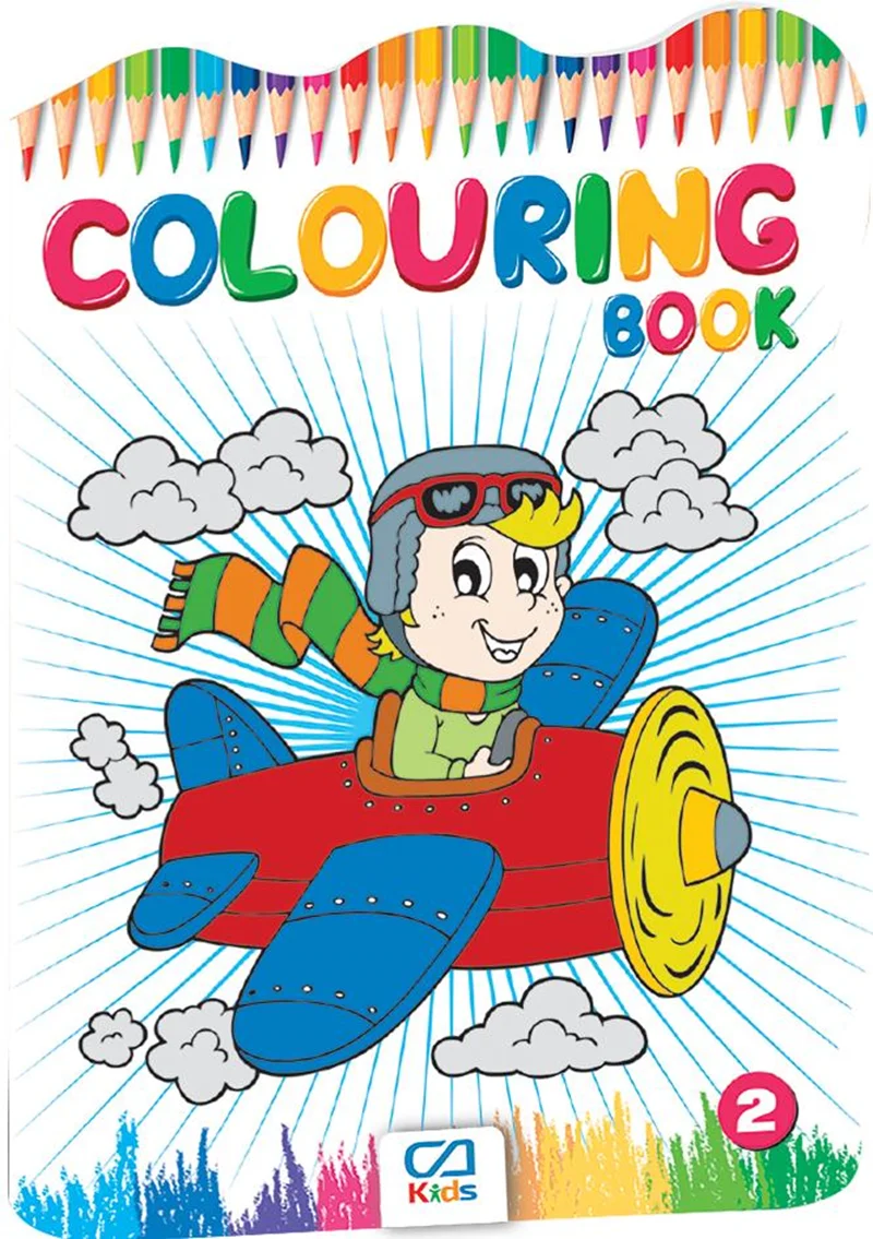 CA GAMES COLOURING BOOK-2 1012