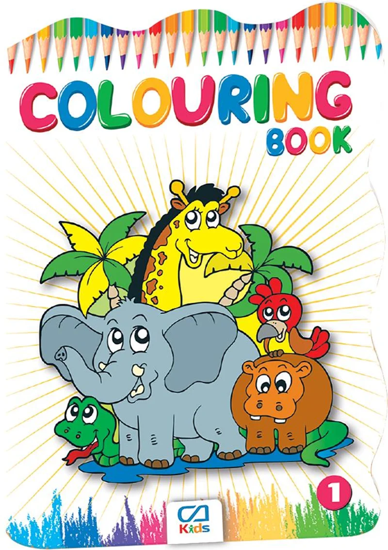 CA GAMES COLOURING BOOK-1 1011