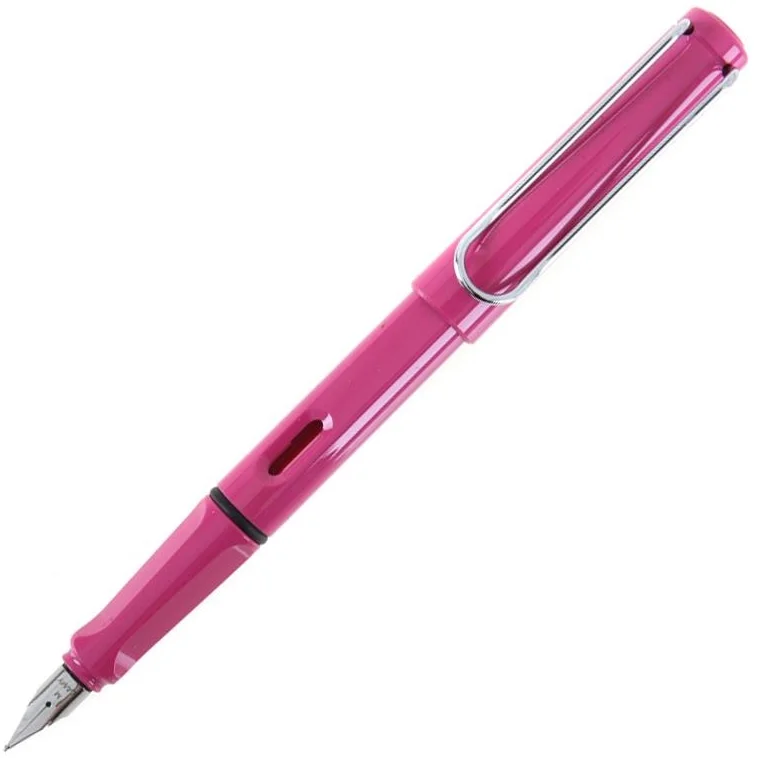 LAMY DOLMA KALEM SAFARI METAL KLİPS PEMBE M UÇ 13P-M