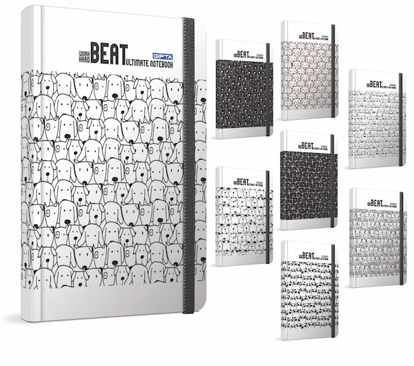 GIPTA DEFTER BEAT 13X21 İP DİKİŞ SERT KAPAK 120 YP. ÇİZGİLİ 4227