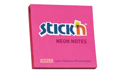 GIPTA YAPIŞKANLI NOT KAĞIDI 76x76 NEON LEMON 100 YP. 2113300