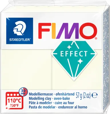 FIMO EFFECT DERİ MODELLEME KİLİ 57 GR GECE PARILTISI 8010-041