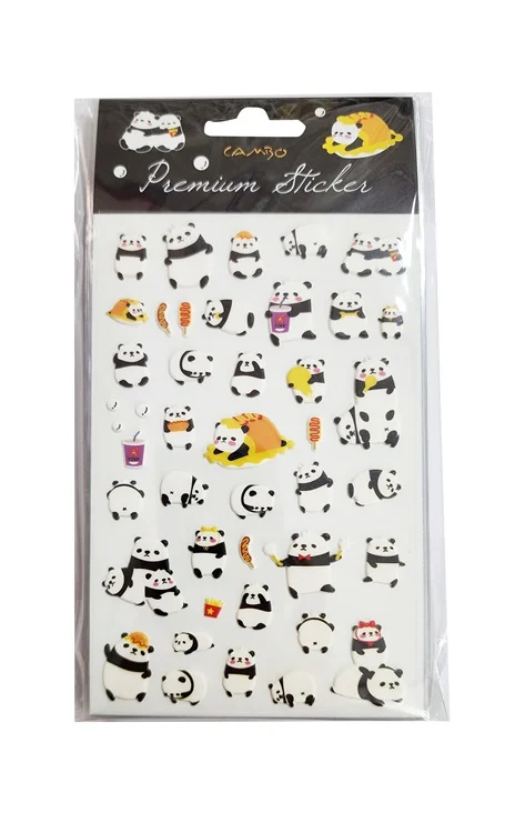 BU-BU PUF PANDA STICKER BUBU-CAS-01-042