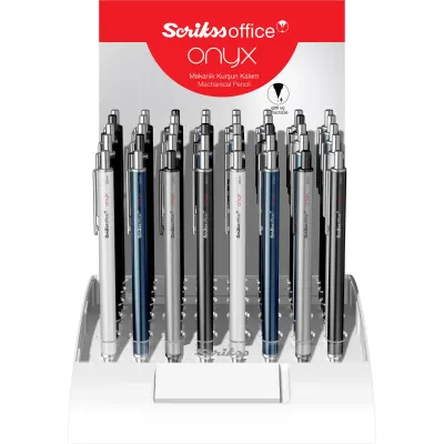 SCRIKSS OFFICE VERSATİL KALEM ONYX 0.5 - 0.7 40 LI STAND