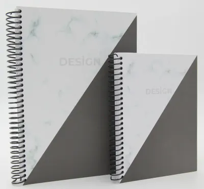 DİLMAN DEFTER DESIGN SPİRALLİ SERT KAPAK 16x22 120 YP DÜZ 2175