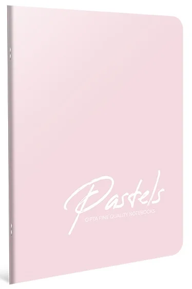 GIPTA DEFTER PASTELS A4 TEL DİKİŞLİ PP KAPAK 80 YP. KARELİ 4119