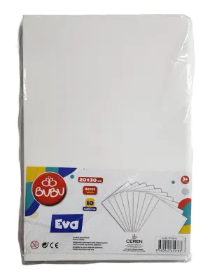 BU-BU A4 EVA 10'LU BEYAZ BUBU-EV0044