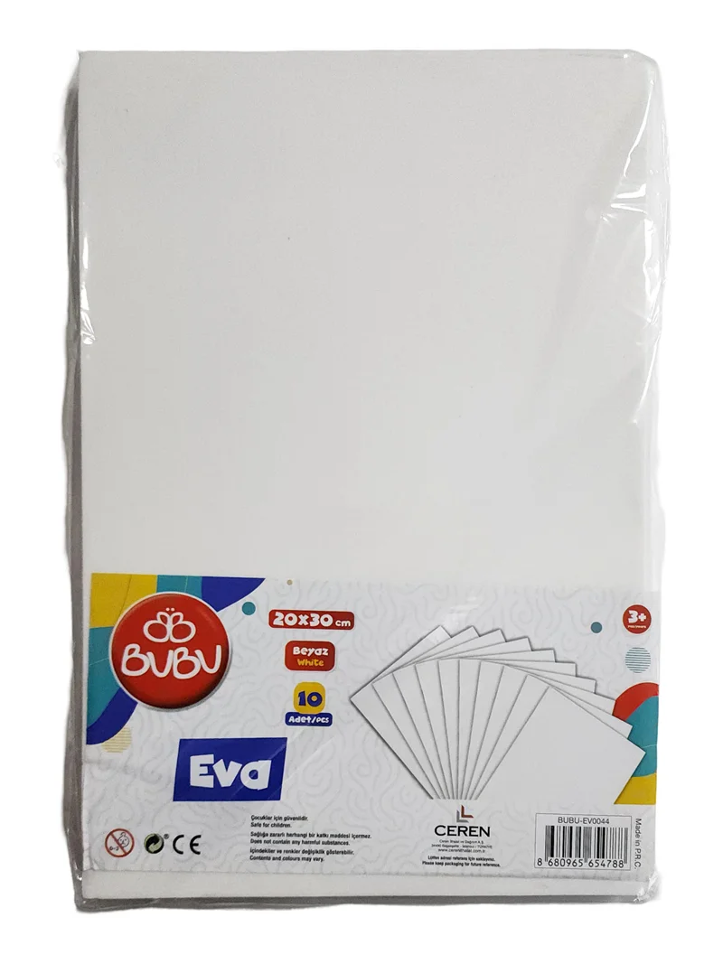 BU-BU A4 EVA 10'LU BEYAZ BUBU-EV0044