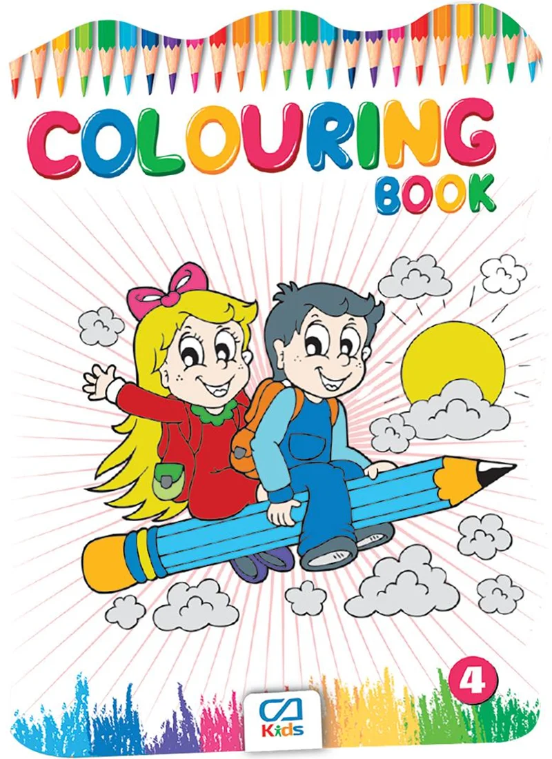 CA GAMES COLOURING BOOK-4 1014