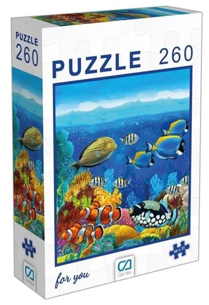 CA GAMES PUZZLE 260 PARÇA BALIKLAR 6004