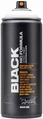 MONTANA BLACK SPREY BOYA 400 ML SNOW WHITE BLK9100 MO-321818