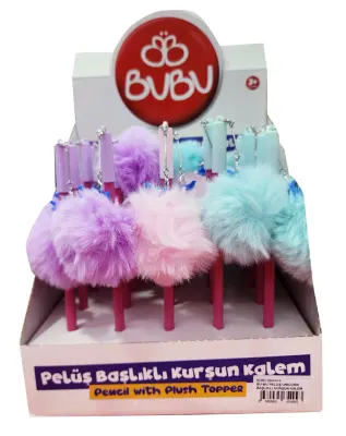 BU-BU PELÜŞ UNICORN BAŞLIKLI KURŞUN KALEM 25'Lİ BUBU-BKK014