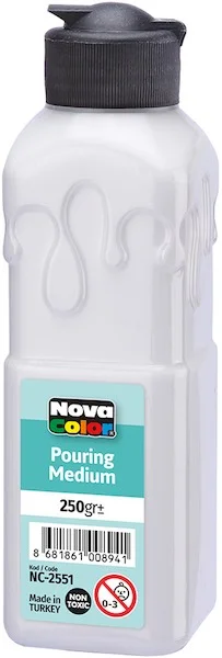 NOVA COLOR AKRİLİK POURİNG MEDİUM 250 GR NC-2551