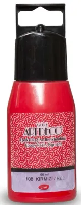 ARTDECO EPOKSİ REÇİNE RENKLENDİRİCİ 60 ML KIRMIZI Y-054C-108