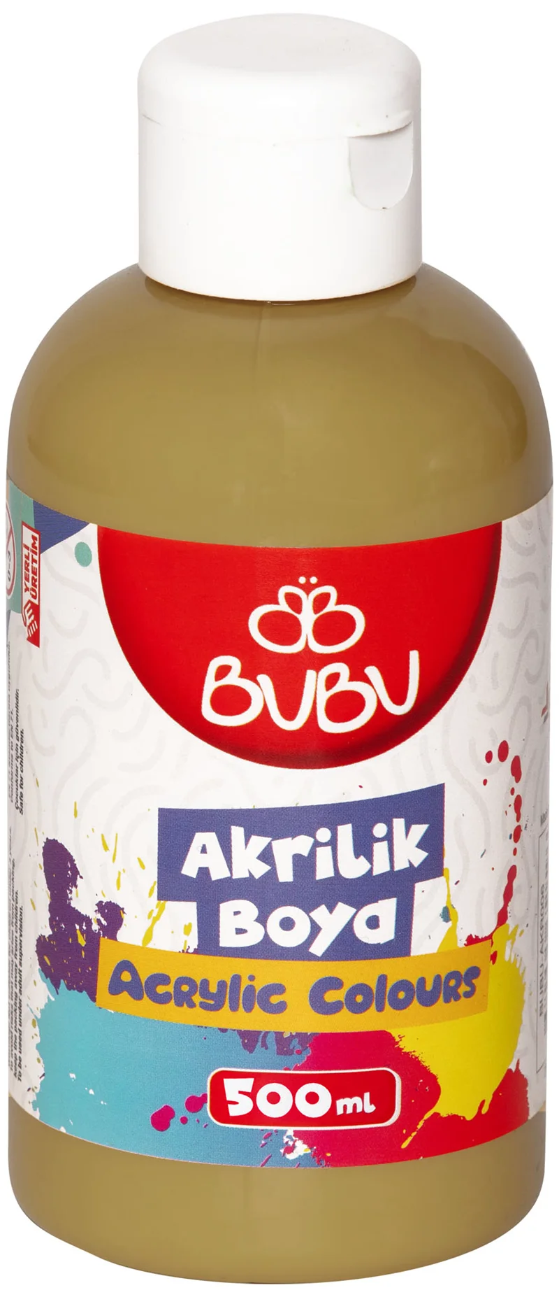 BU-BU AKRİLİK BOYA 500 GR. MET.ALTIN BUBU-AKR030