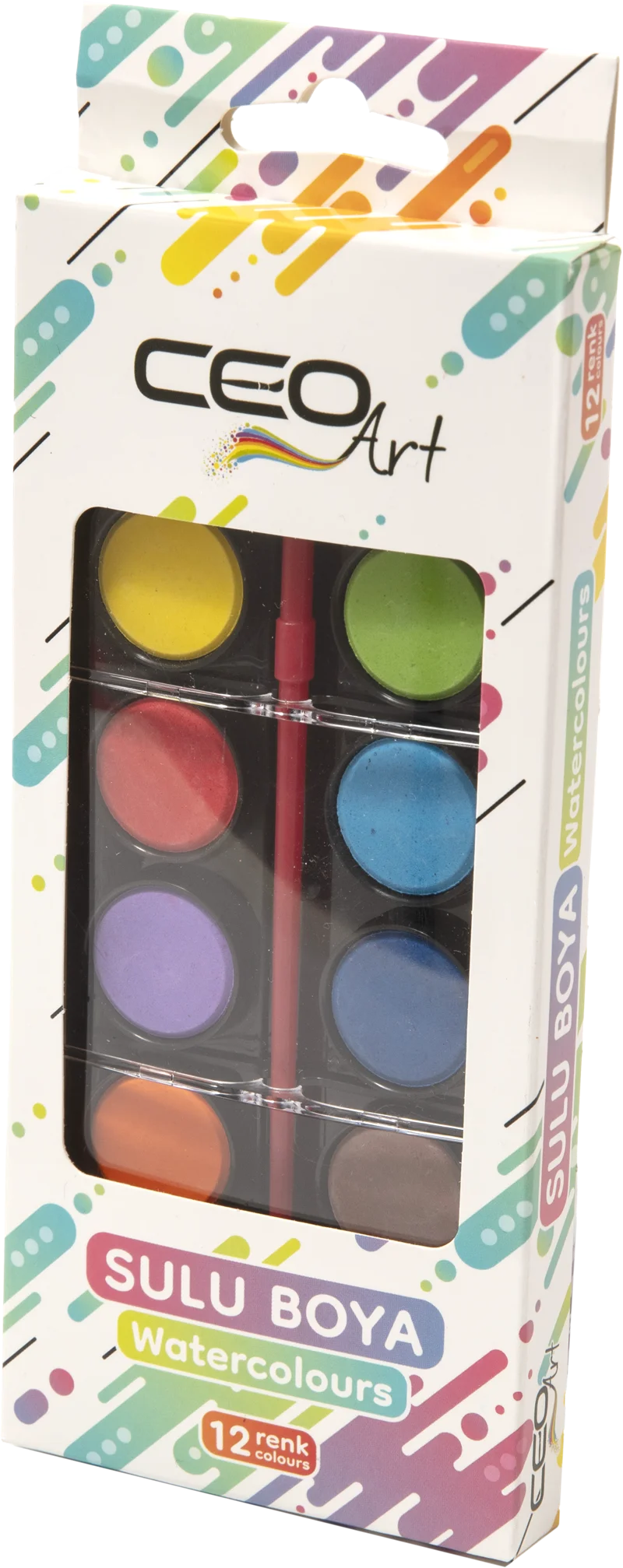 CEOART SULUBOYA 12 RENK KÜÇÜK CEO-SB0001