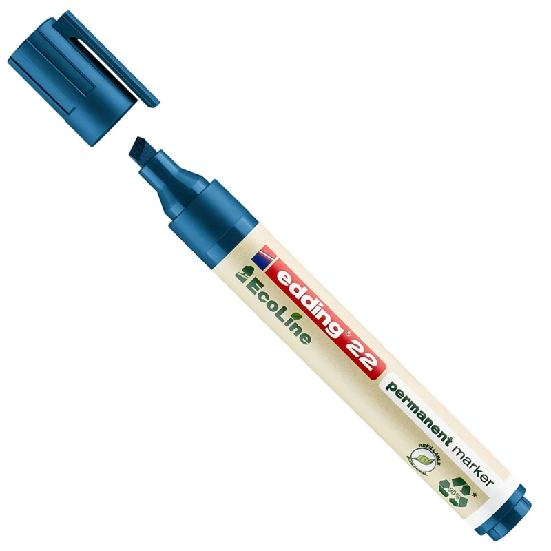 EDDING PERMANENT MARKÖR ECOLINE E-22 MAVİ