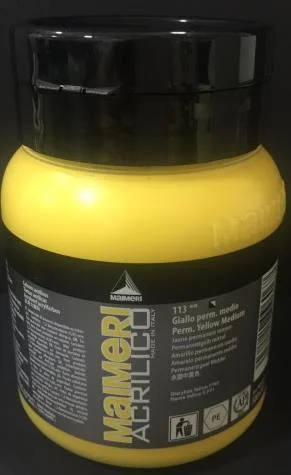 MAIMERI AKRİLİK BOYA ACRILICO SERİSİ 500 ML PERMANENT YELLOW MED 934113