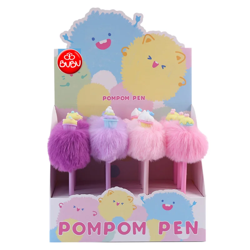 BU-BU PELÜŞ CUP CAKE BAŞLIKLI KURŞUN KALEM (ZF3573-7) BUBU-BKK022