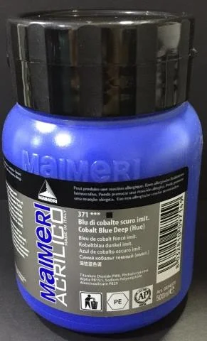 MAIMERI AKRİLİK BOYA ACRILICO SERİSİ 500 ML COBALT BLUE DEEP 934371