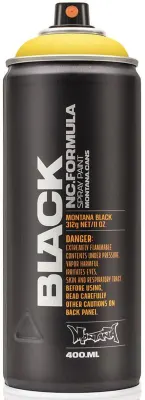 MONTANA BLACK SPREY BOYA 400 ML KICKING YELLOW BLK1025 MO-263460