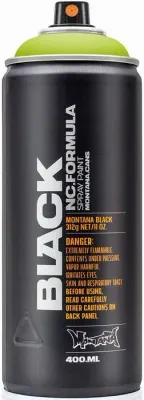 MONTANA BLACK SPREY BOYA 400 ML SLIMER BLK6010 MO-263576