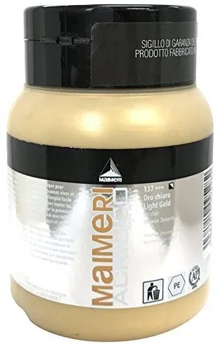 MAIMERI AKRİLİK BOYA ACRILICO SERİSİ 500 ML LIGHT GOLD 934137