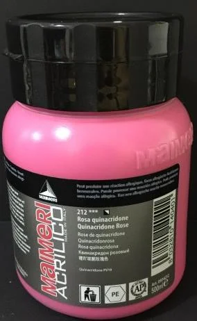 MAIMERI AKRİLİK BOYA ACRILICO SERİSİ 500 ML QUINACR. ROSE 934212