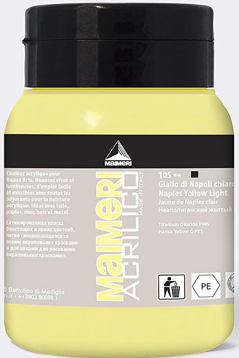 MAIMERI AKRİLİK BOYA ACRILICO SERİSİ 500 ML EMERALD GREEN 934356
