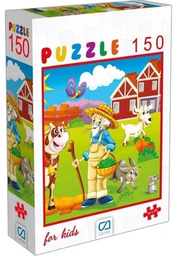 CA GAMES PUZZLE 150 PARÇA ÇİFTLİK 6102