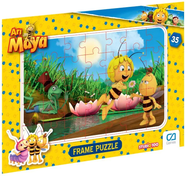 PASİF CA GAMES PUZZLE 35 PARÇA ARI MAYA FRAME 5047-5048