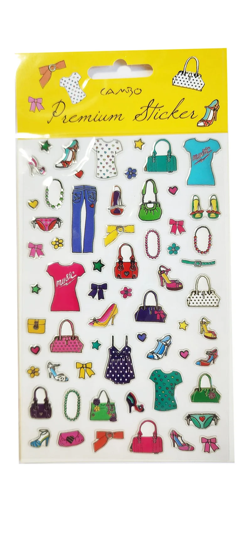 BU-BU DAMLA KIYAFET GİYDİRME STICKER BUBU-CAS-01-002