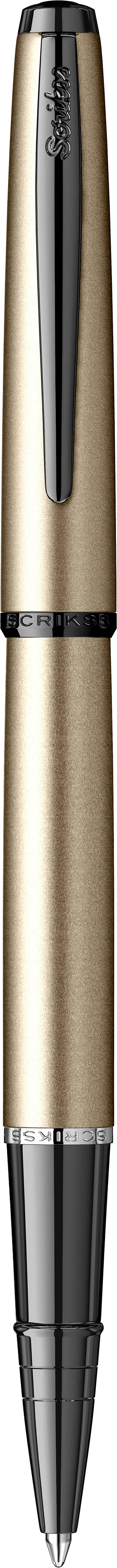 SCRIKSS ROLLER KALEM 78MS KRİSTAL KUTU SATEN GRİ