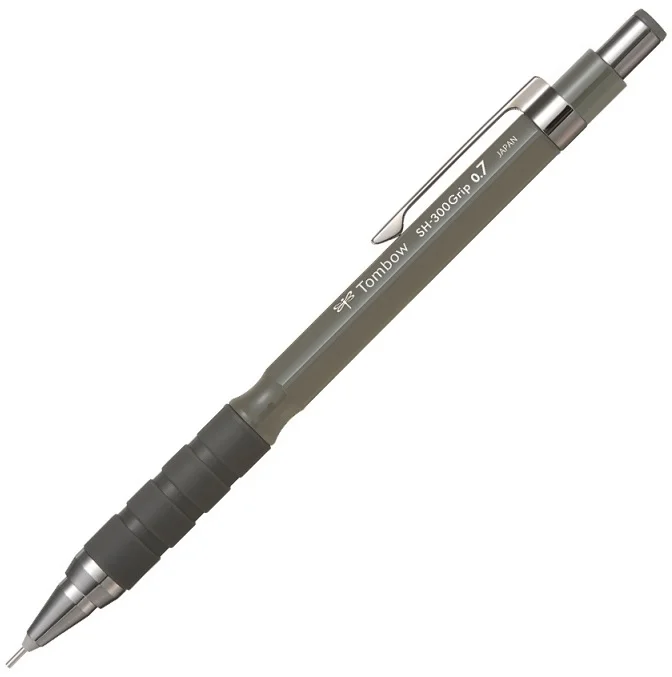 TOMBOW VERSATİL KALEM SH-300 GRIP 0.7 METALİK GÜMÜŞ T-SHGR04 R7 LIV